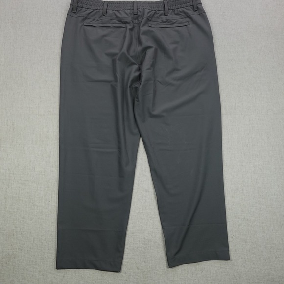 Marc New York Pants Mens 40x29 Gray Performance Stretch Athletic Casual Golf - Picture 2 of 14